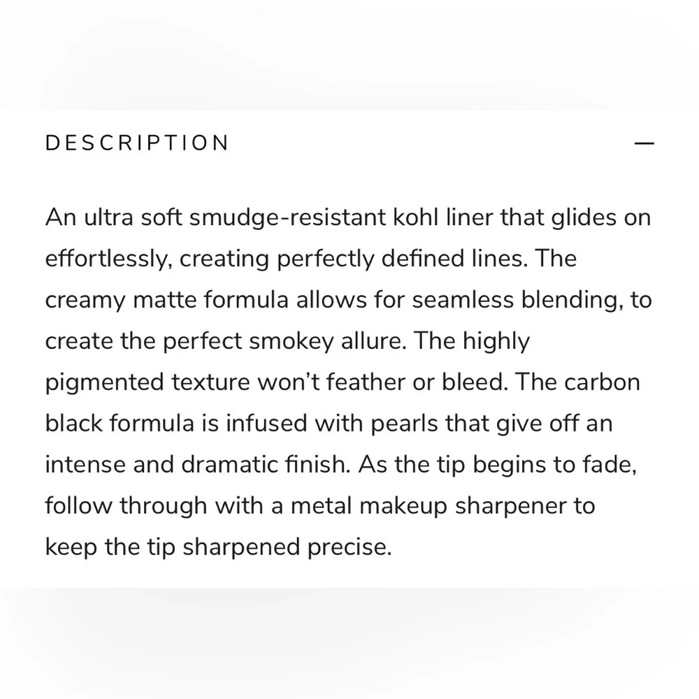 Doucce Black Smudge-Resistant Eyeliner